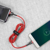 Καλώδιο Baseus Cafule Braided USB 2.0 / micro USB 1.5A 2m Κόκκινο