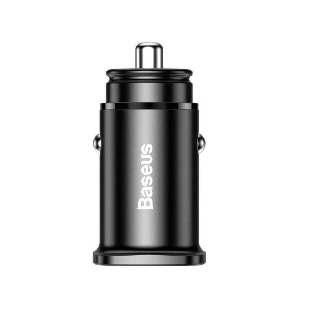 Φορτιστής Αυτοκινήτου Baseus Square PPS  PPS USB QC4.0 / USB-C PD3.0 30W Μαύρο