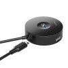 Baseus adapter HUB USB 3.0 to 4xUSB Μαύρο