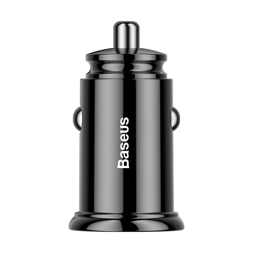 Φορτιστής Αυτοκινήτου Baseus Circular PPS QC 4.0 USB / USB-C PD 3.0 SCP Μαύρο