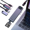 Baseus Thunderbolt Hub 7in1 για MacBook Γκρι