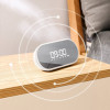 Baseus Encok E09 Stylish Portable Wireless Bluetooth Speaker with alarm clock Λευκό