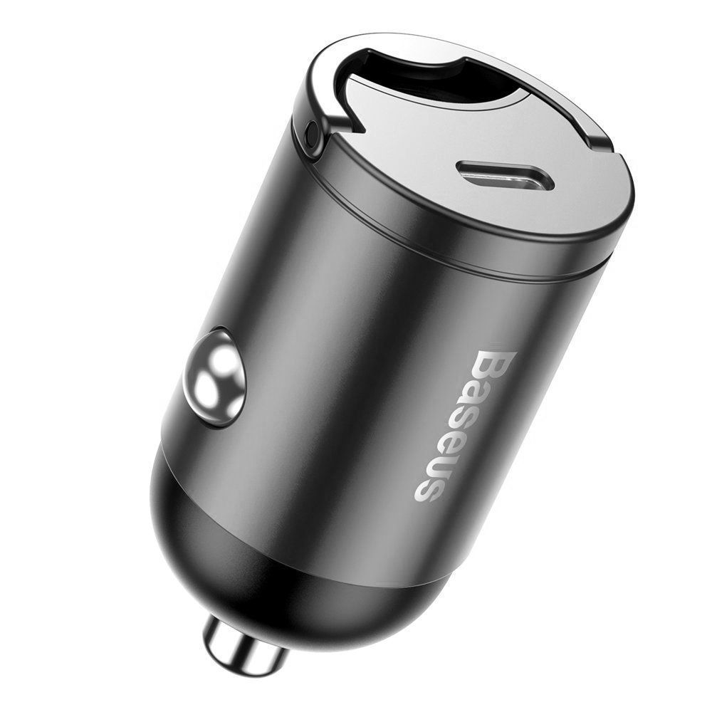Φορτιστής Αυτοκινήτου Baseus PPS Car Charge Type-C 30W QC 3.0 Γκρι