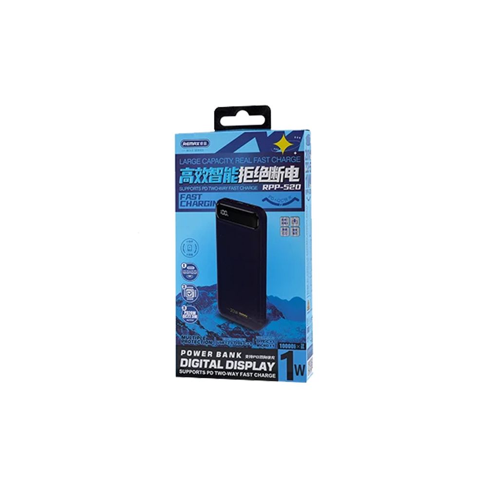 REMAX Bole Series Power Bank 10000mAh 22.5W RPP-520 Μπλέ
