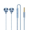 Ακουστικά REMAX Jack 3,5mm RM-711 Μπλέ
