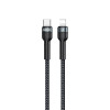 Καλώδιο Remax RC-171 Jany Series 20W|Fast Charge Type-C to Lightning 1m Μαύρο