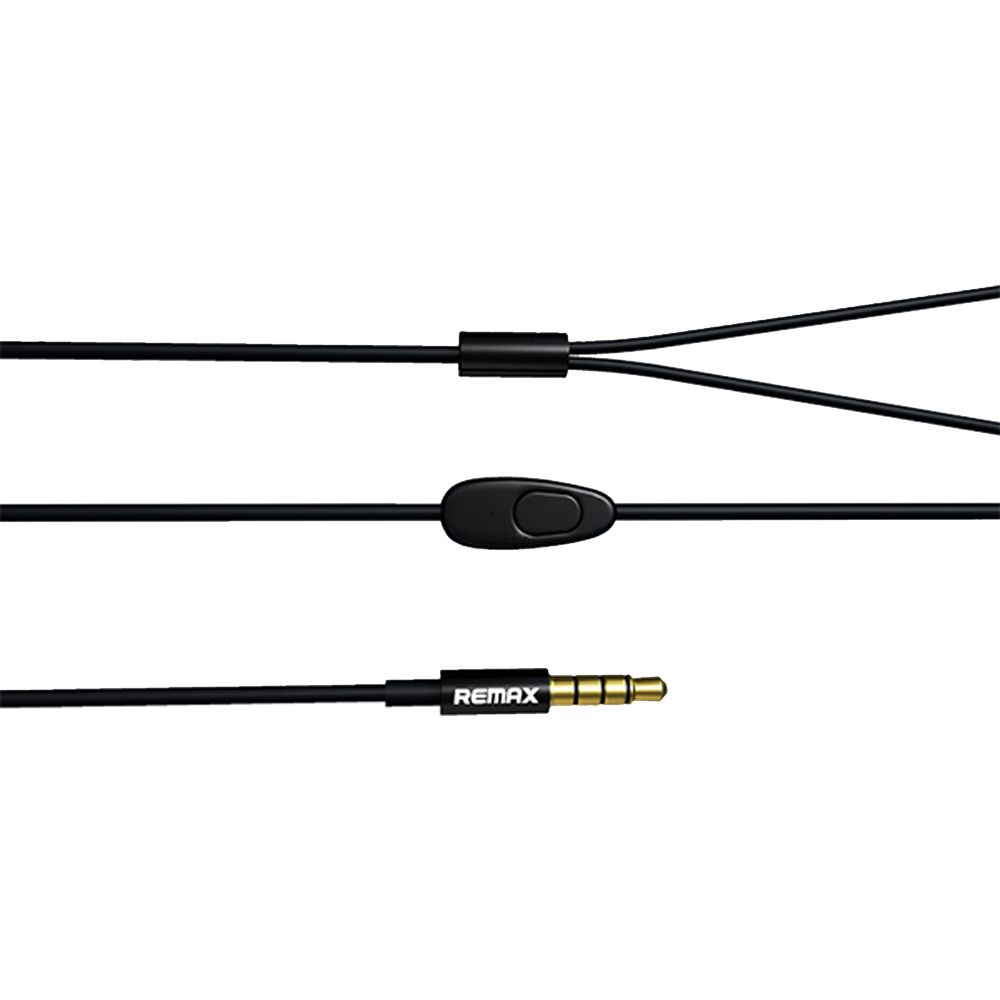 Ακουστικά REMAX Jack 3,5mm RM-303 Μαύρο