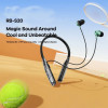 REMAX Sport Neckband Bluetooth Earphone RB-S20 (NEW VERSION) Μαύρο