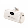 REMAX Capsule Series Power Bank 5000mAh RPP-633 (Lightning) Λευκό