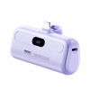 REMAX Capsule Series Power Bank 5000mAh RPP-633 (Lightning) Μωβ