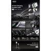 Καλώδιο Remax RC-C085 Janker Series Braided 3A|Fast Charge USB-A to Lightning Μαύρο