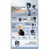 Ακουστικά Bluetooth Remax Yunhia Series CozyBuds W17 Pro Γκρι