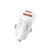 Φορτιστής Αυτοκινήτου REMAX Siya Series RCC358 30W PD+QC Λευκό