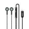 Ακουστικά Remax Lightning Plug & Play RM-598is Μαύρο