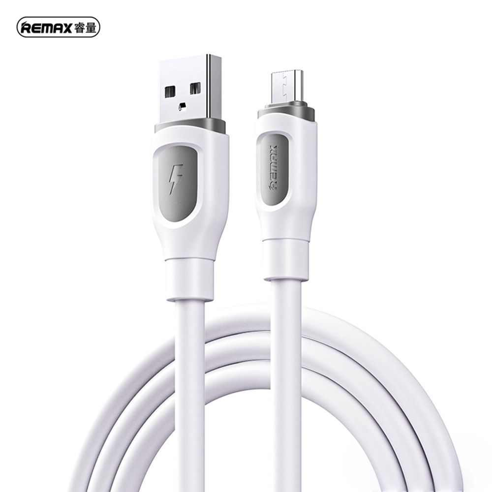Καλώδιο Remax RC-C113 Ruinay Series 2.4A |Fast Charge USB-A to Micro USB 1m Λευκό