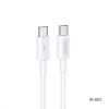 Καλώδιο Remax RC-C021 Marlik Series PD 30W|Fast Charge Type-C to Type-C 1m Λευκό
