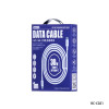 Καλώδιο Remax RC-C021 Marlik Series PD 30W|Fast Charge Type-C to Type-C 1m Λευκό