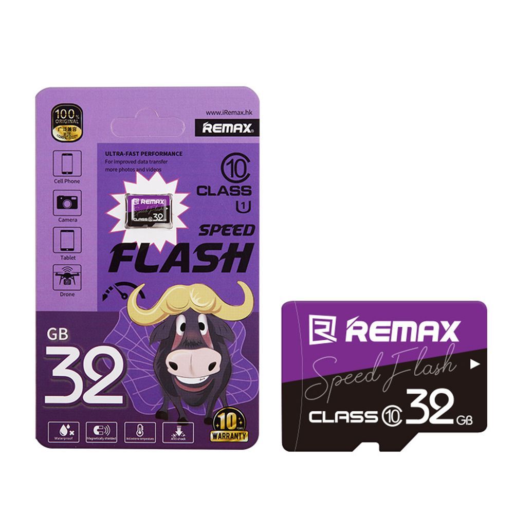 Κάρτα Μνήμης Remax C10 microSDHC|32GB|Class 10