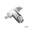 Remax RX-817 2-in-1 USB Flash Drive 64GB USB 3.1 / USB-C Ασημί