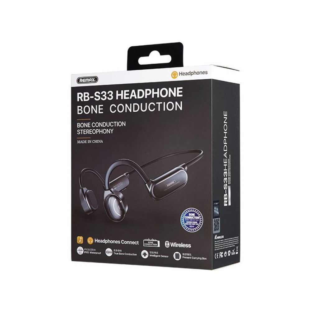 Ακουστικά Remax  RB-S33 Earbud Bluetooth Handsfree Μαύρο