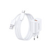 Φορτιστής REMAX  Kiddy Series 18W RP-U119 Charger USB-A με Καλώδιο Type C Λευκό