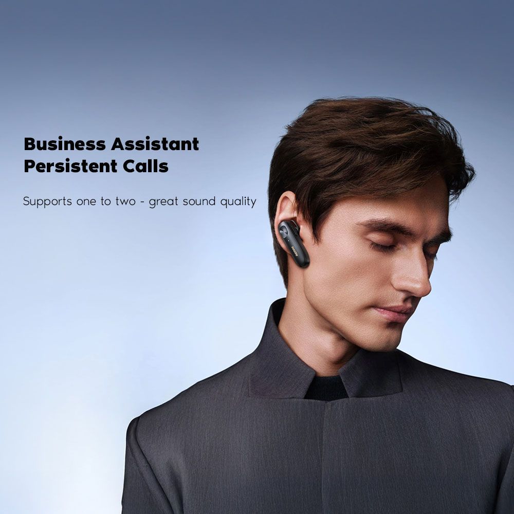 REMAX RB-T01 Wireless Single Ear Headset Μαύρο