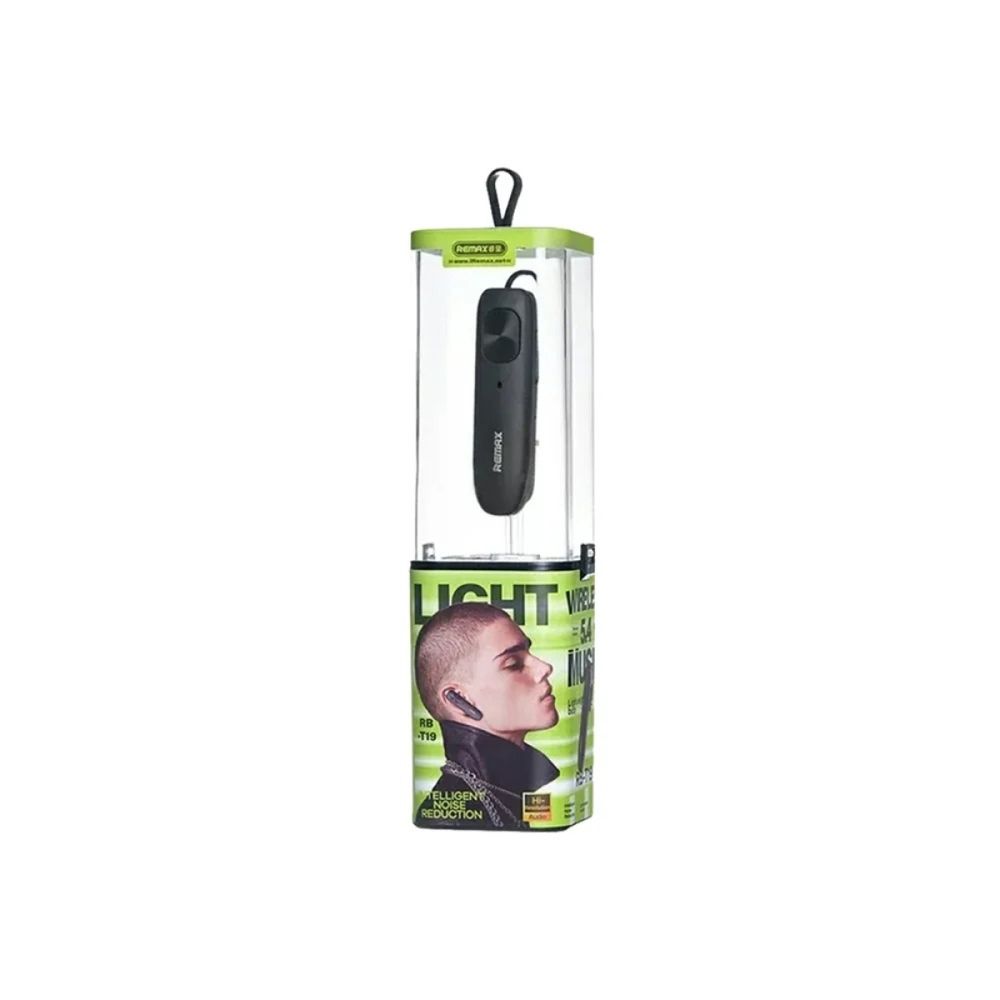 REMAX RB-T01 Wireless Single Ear Headset Μαύρο