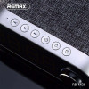 REMAX Portable Bluetooth Speaker Clock with alarm Ασημί