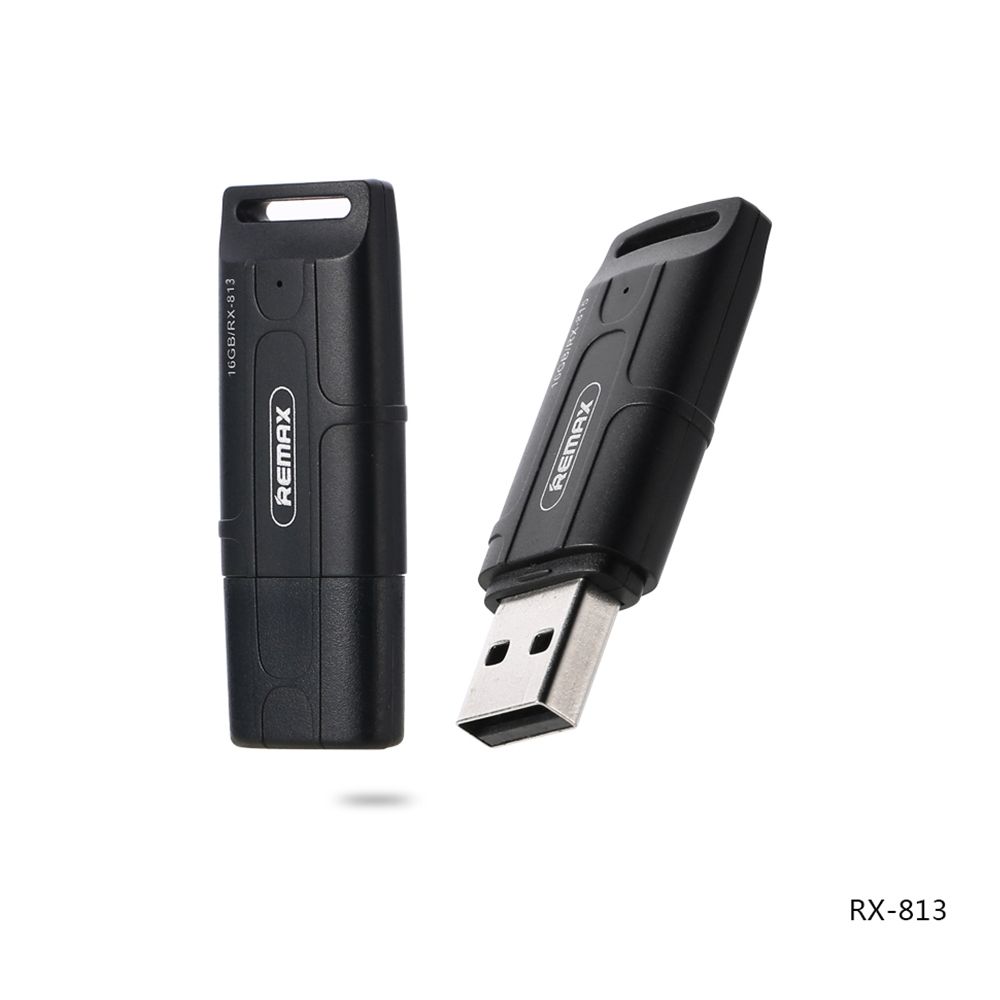 Remax RX-813 USB Flash Drive 16GB USB 2.0 Μαύρο