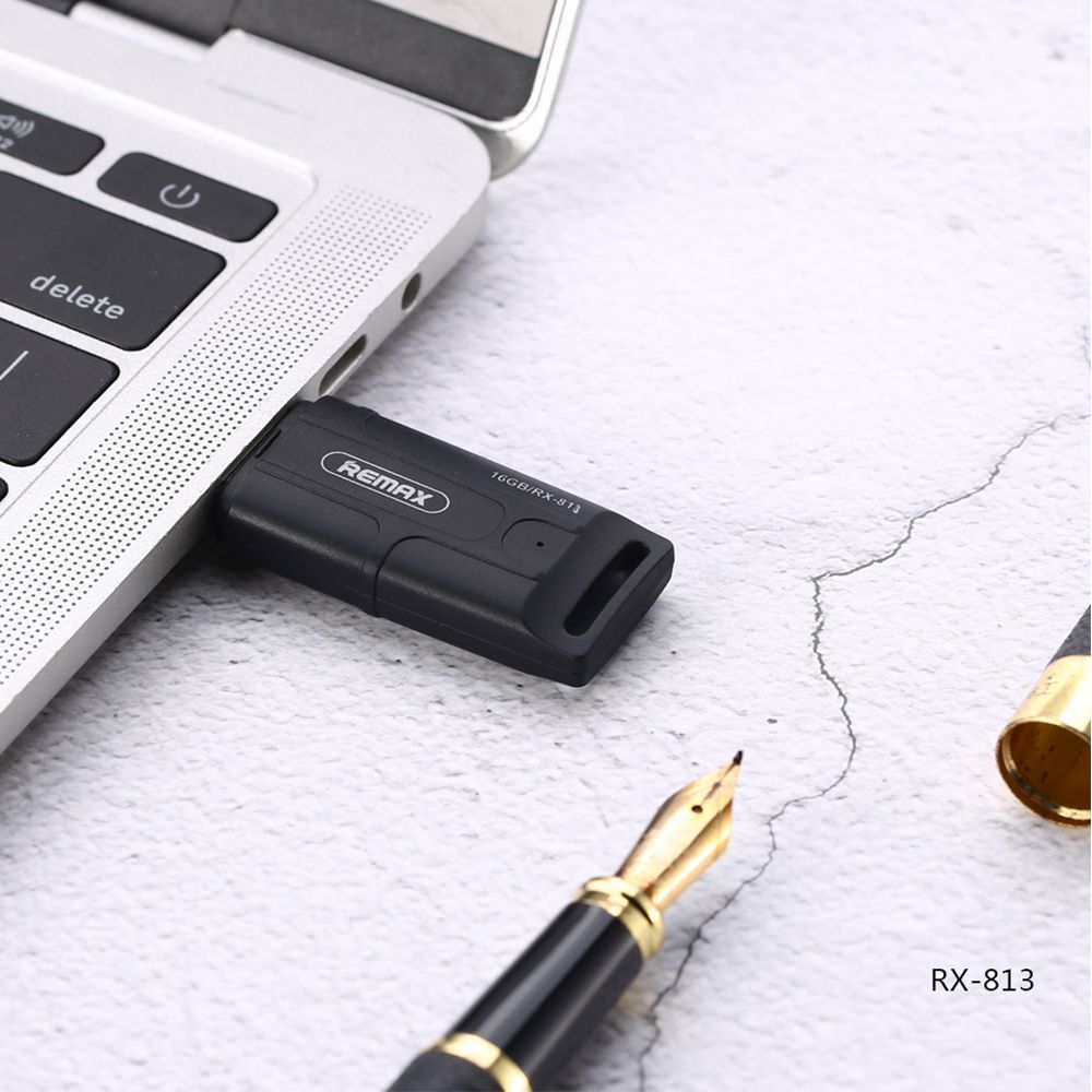 Remax RX-813 USB Flash Drive 32GB USB 2.0 Μαύρο