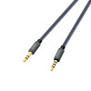 Καλώδιο AUX 3,5mm σε 3,5mm με μικρόφωνο Hoco Noble 1m Μαύρο