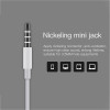 Ακουστικά Yesido YH09 Jack 3,5mm Λευκό