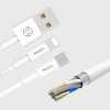 Καλώδιο Yesido CA22 USB-A σε Lightning 1.2m Λευκό