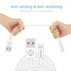 Καλώδιο Yesido CA22 USB-A σε Lightning 1.2m Λευκό