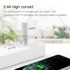 Φορτιστής Yesido YC26 2x USB-A 2.4A με καλώδιο Micro-USB Λευκό