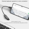 Αντάπτορας OTG Yesido GS01 Type-C σε USB-A Μαύρο