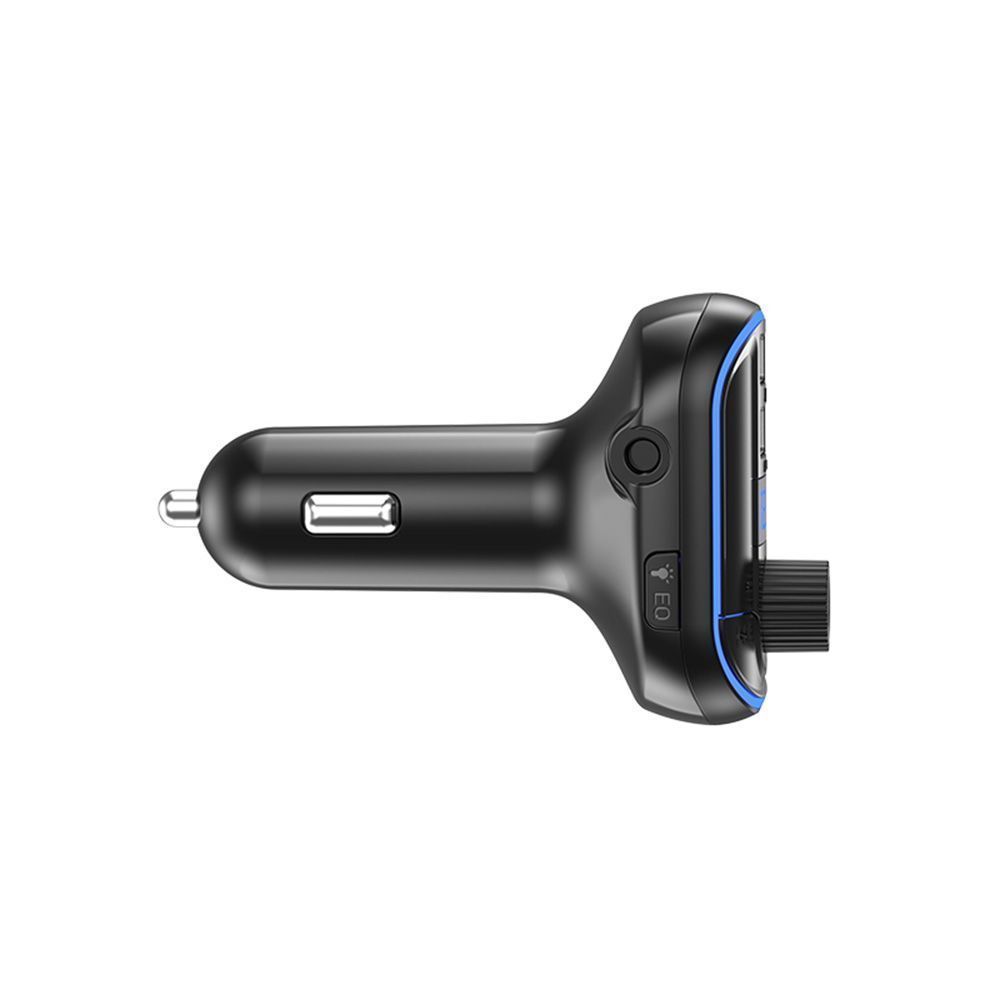 FM Transmitter Yesido Y44 Bluetooth με Φορτιστή Αυτοκινήτου 2xUSB-A Μαύρο