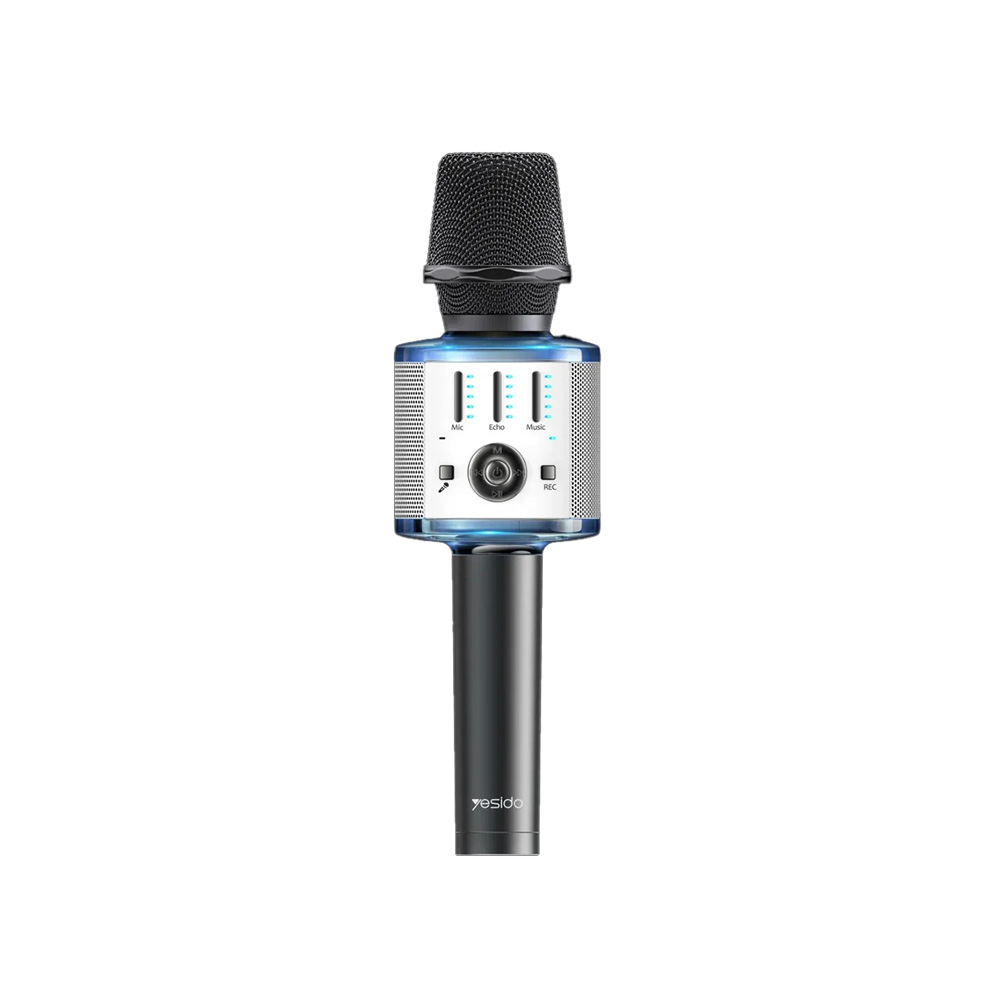 Μικρόφωνο Bluetooth Karaoke με Ενσωματομένο Ηχείο Yesido KR10 Μαύρο