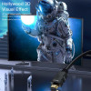 Καλώδιο HDMI Yesido HM09 1.5m 4K/30Hz 18Gbps Μαύρο