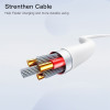 Καλώδιο Yesido CA153 Type-C σε Lightning 20W 1m Λευκό