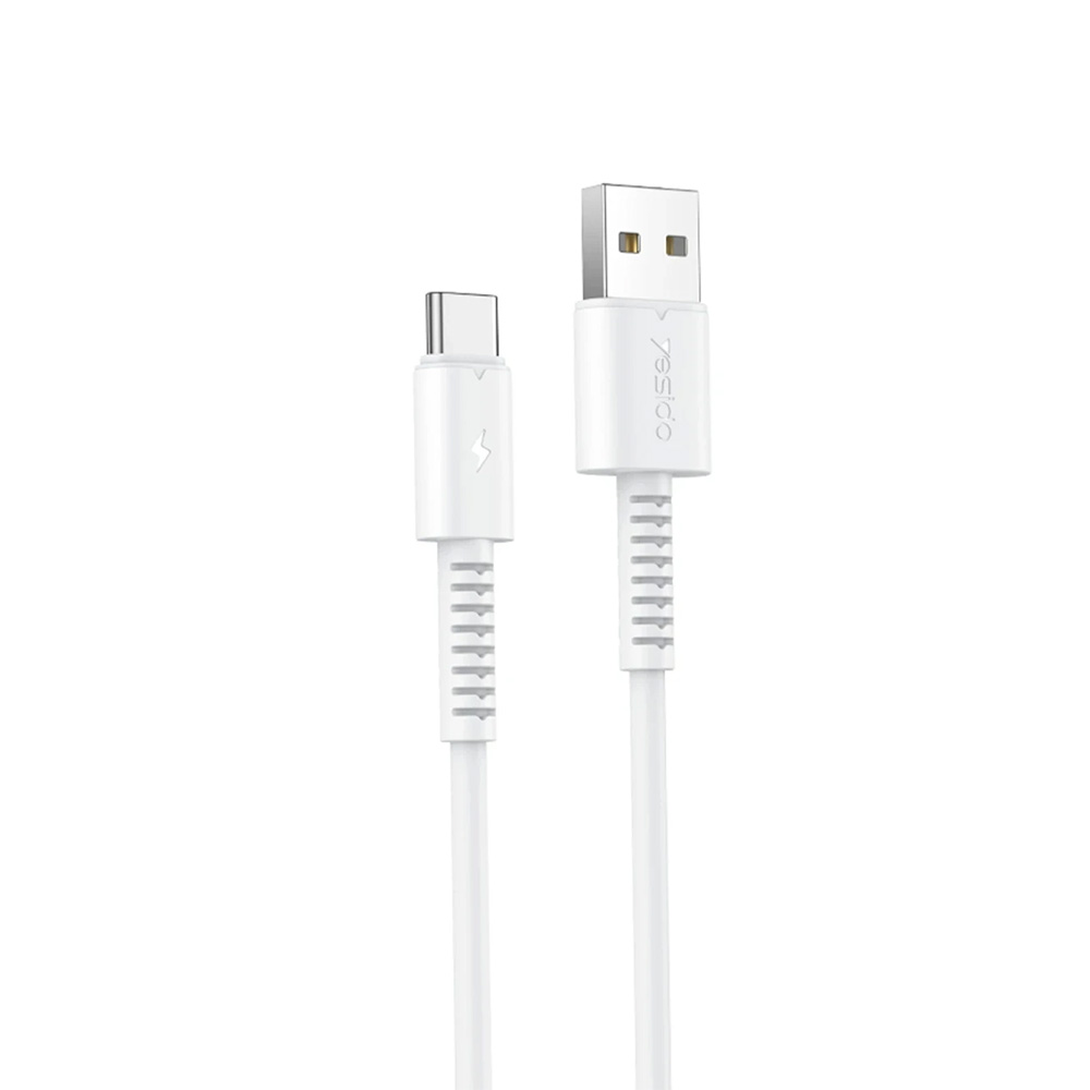 Καλώδιο Yesido CA120M USB-A σε Micro USB 2A 1m Λευκό