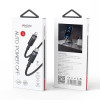 Καλώδιο Yesido CA159 Braided Type-C σε Lightning 27W με αυτόματη αποσύνδεση 1.2m Μαύρο
