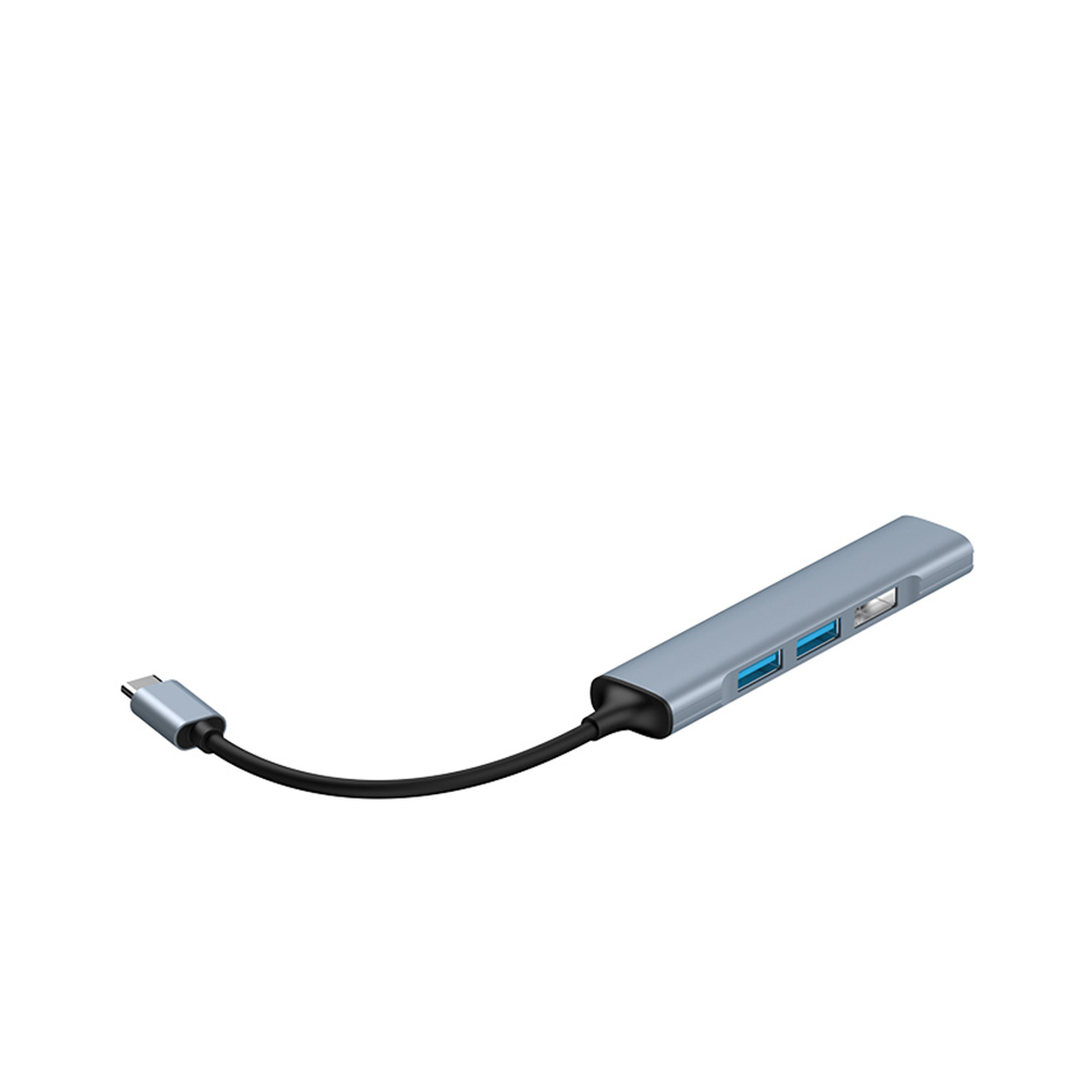 USB Hub Yesido HB17 Type-C σε 4x USB-A Μπλέ