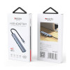 USB Hub Yesido HB17 Type-C σε 4x USB-A Μπλέ