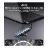 USB Hub Yesido HB18 USB-A σε 4x USB-A Μπλέ