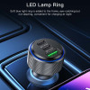 Φορτιστής Αυτοκινήτου Yesido Y50 USB-A + 2x USB-C 60W Μαύρο