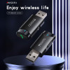 Yesido Αντάπτορας Bluetooth Αυτοκινήτου 5.0 USB σε AUX YAU40 Μαύρο