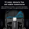 Yesido Αντάπτορας Bluetooth Αυτοκινήτου 5.0 USB σε AUX YAU40 Μαύρο