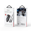 Φορτιστής Αυτοκινήτου Yesido Y55 USB-A + USB-C 60W με καλώδιο Type-C σε Type-C Μαύρο