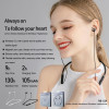 REMAX RB-S29 Memory Neckband Wireless Headphone Μαύρο
